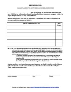 Private Pay Form | APRA